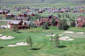Golf course location