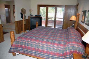Master suite view deck