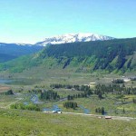 View of Slate River from Smith Hill