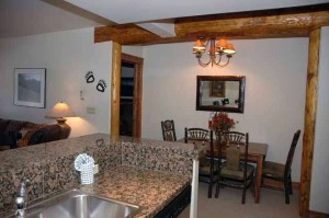 Interior log accents