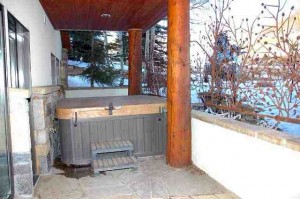 Hot Tub on back deck