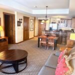 SOLD – 5th Floor views of CB Mountain and ski area from this 1 bed/ 2 full bath furnished unit in the Lodge at Mountaineer Square – SOLD